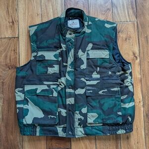 Woodfield Camo Utility Workwear Vest (XL)